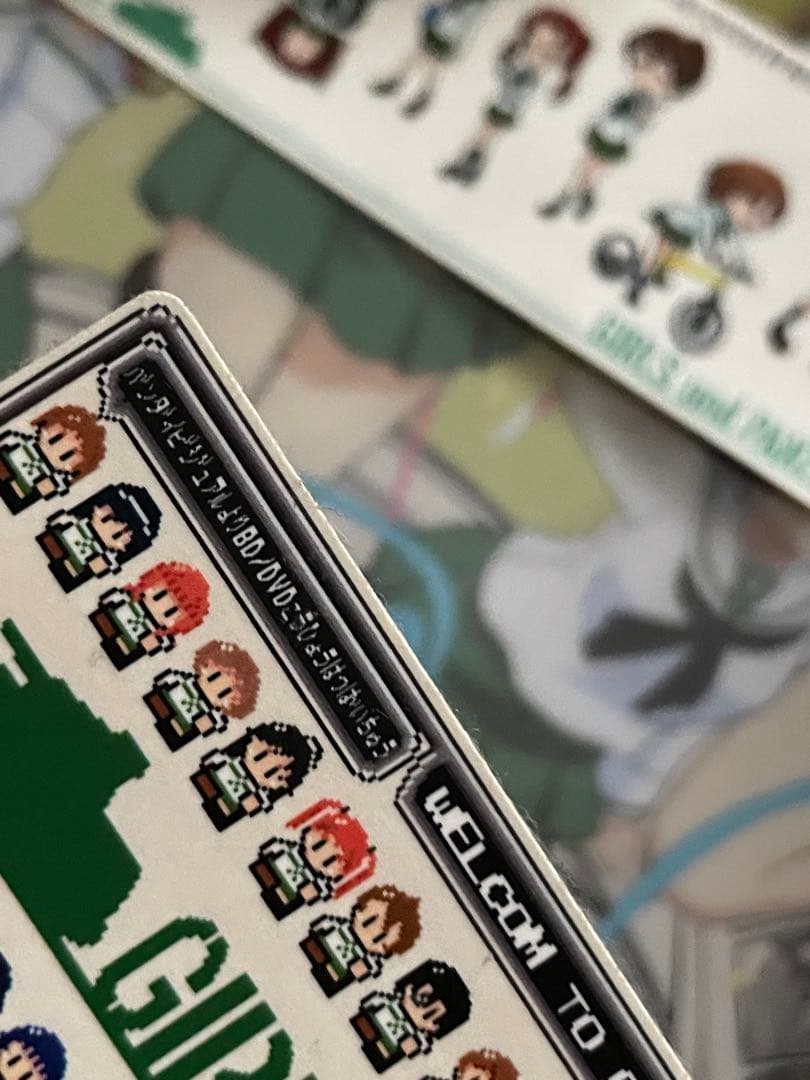 ガルパン グッズセット ガールズ&パンツァー がんばっぺ！缶バッジ ファイル 等