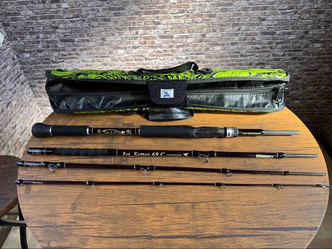 ツララ　冒険用品　ジェットセッター　69C ジェットスロウ　ベイトロッド