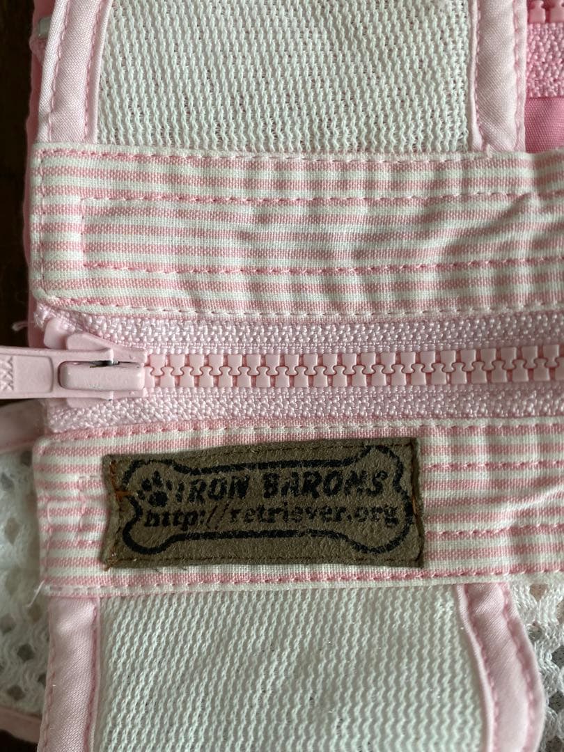 ま*ん様 アイアンバロン介護用ハーネス 大型犬用ピンクレトリバー現物画像追加M〜