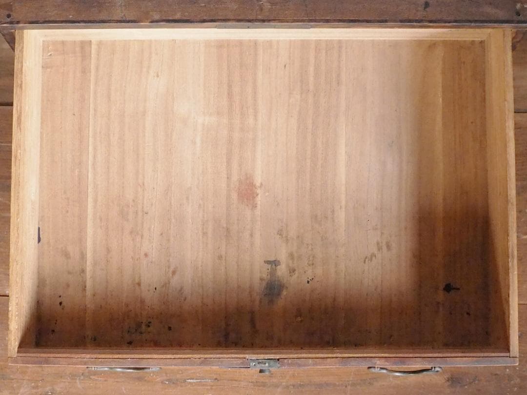 小箪笥 欅 黒柿 小引き出し 小物入れ 骨董 古民家 古家具 民藝