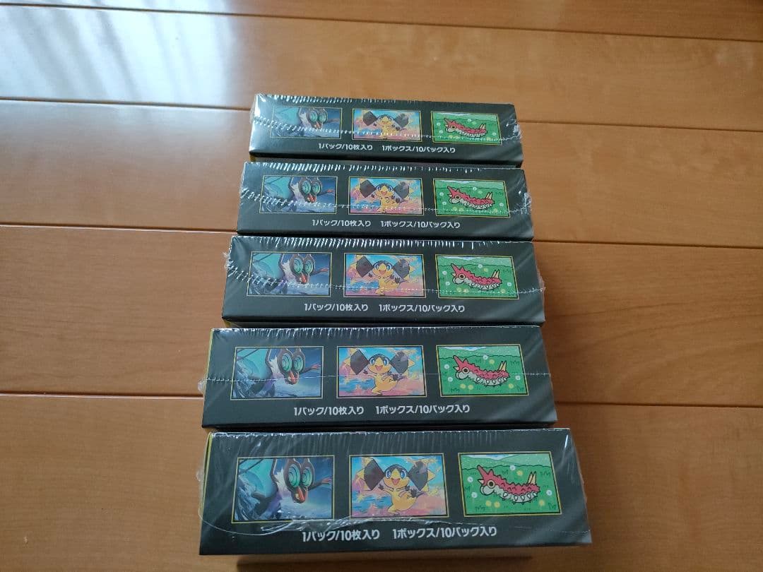 ポケモンカードゲーム MEGAドリームex シュリンク付き 5box