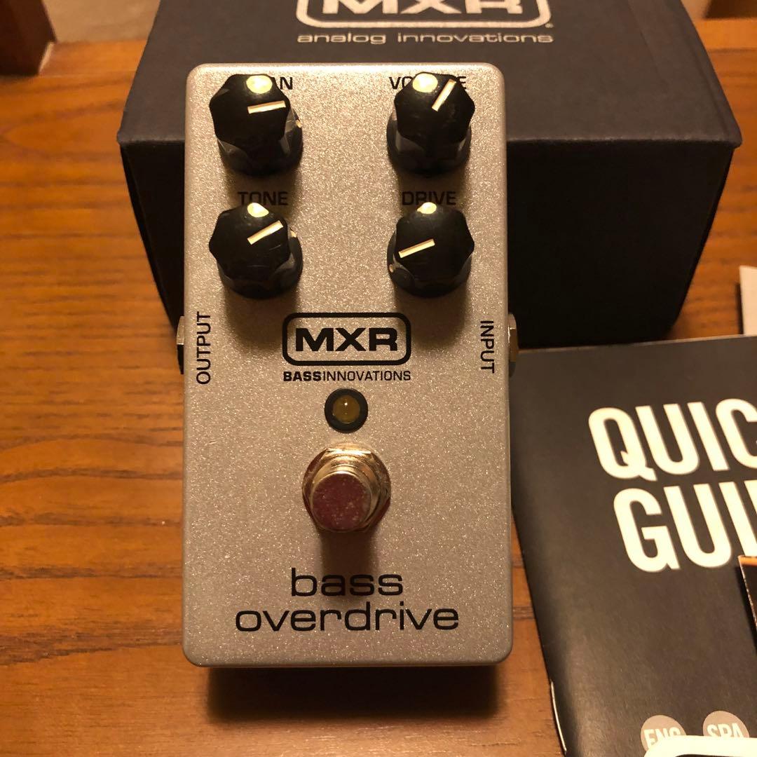 ベース MXR bass overdrive M89