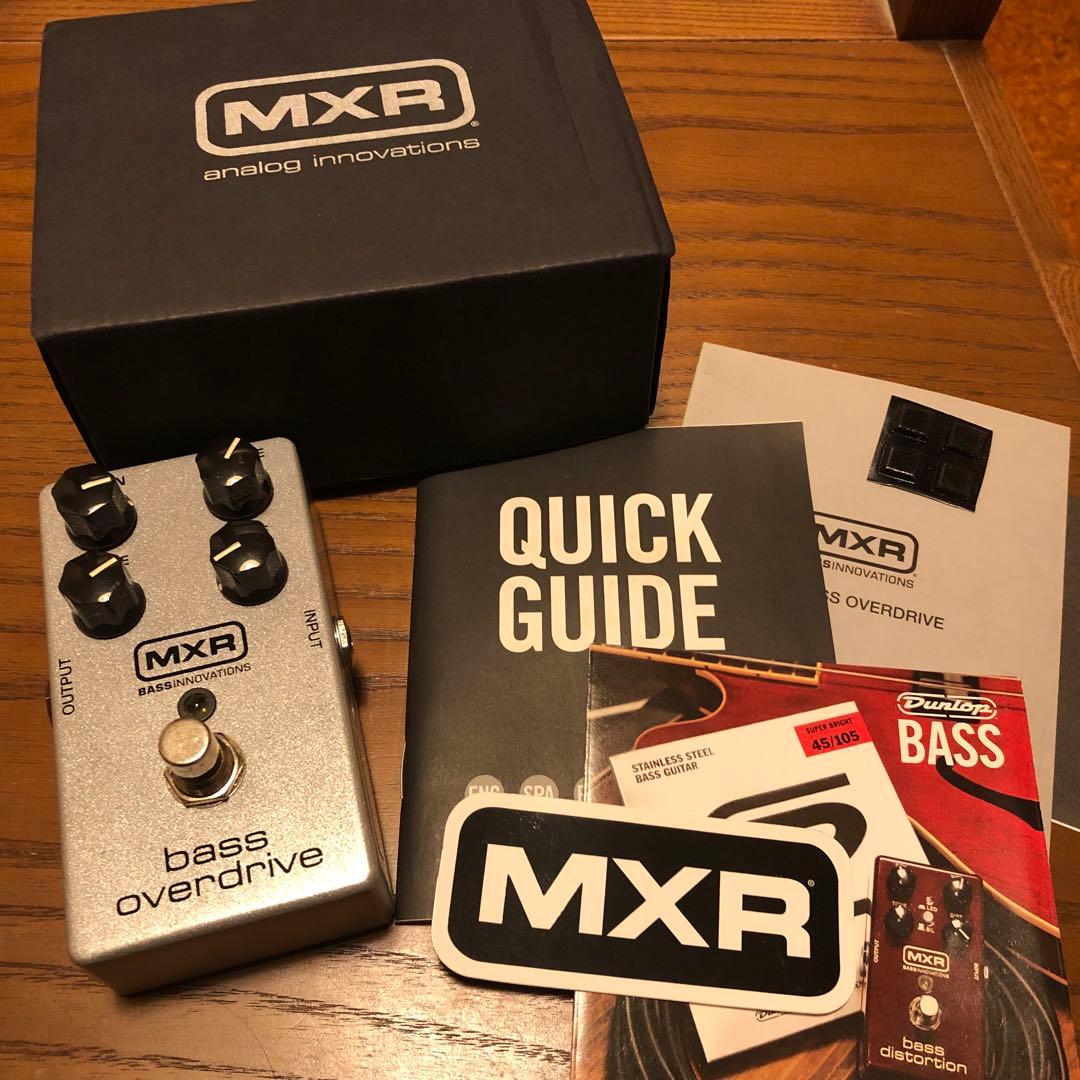 ベース MXR bass overdrive M89