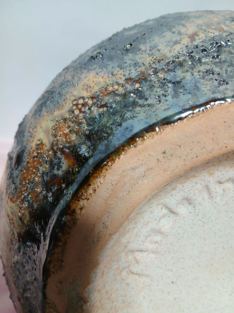 ヴィンテージ 花瓶　花器　フラワーベース　高さ25cm横22cm