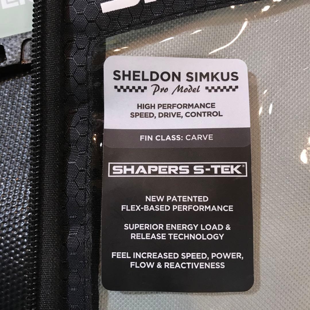 SHAPERS S-TEK サーフボードフィン 3枚セット SS-LARGE