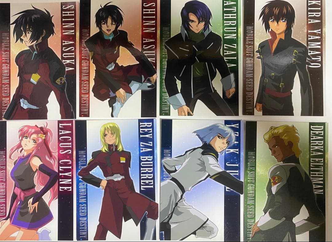 ガンダムSEED DESTINY ブロマイドコレクション関連 38枚セット