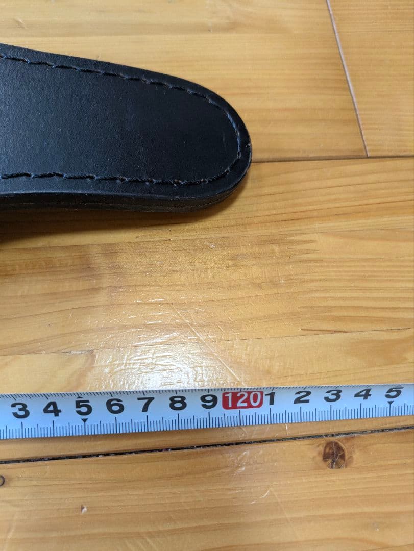 A7　パイオニアベルト　Mサイズ　黒色　絶版　革製