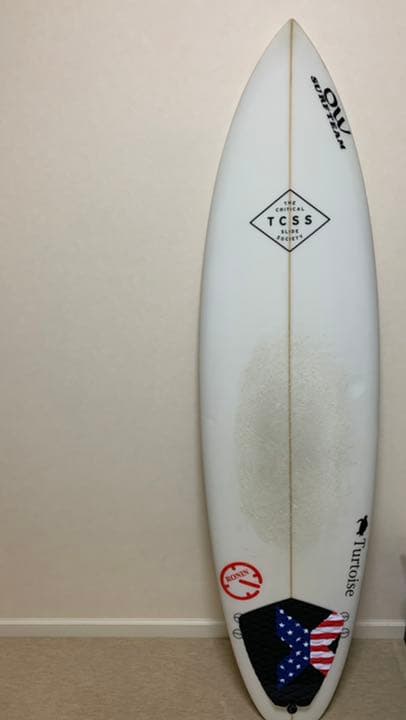 サーフボード　ファンボード(ミドルサイズ)   ボード　フィン