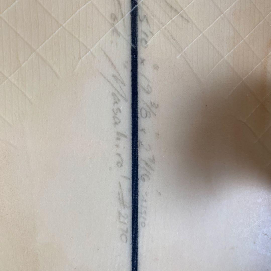 ACSD ショートボード クリーム色