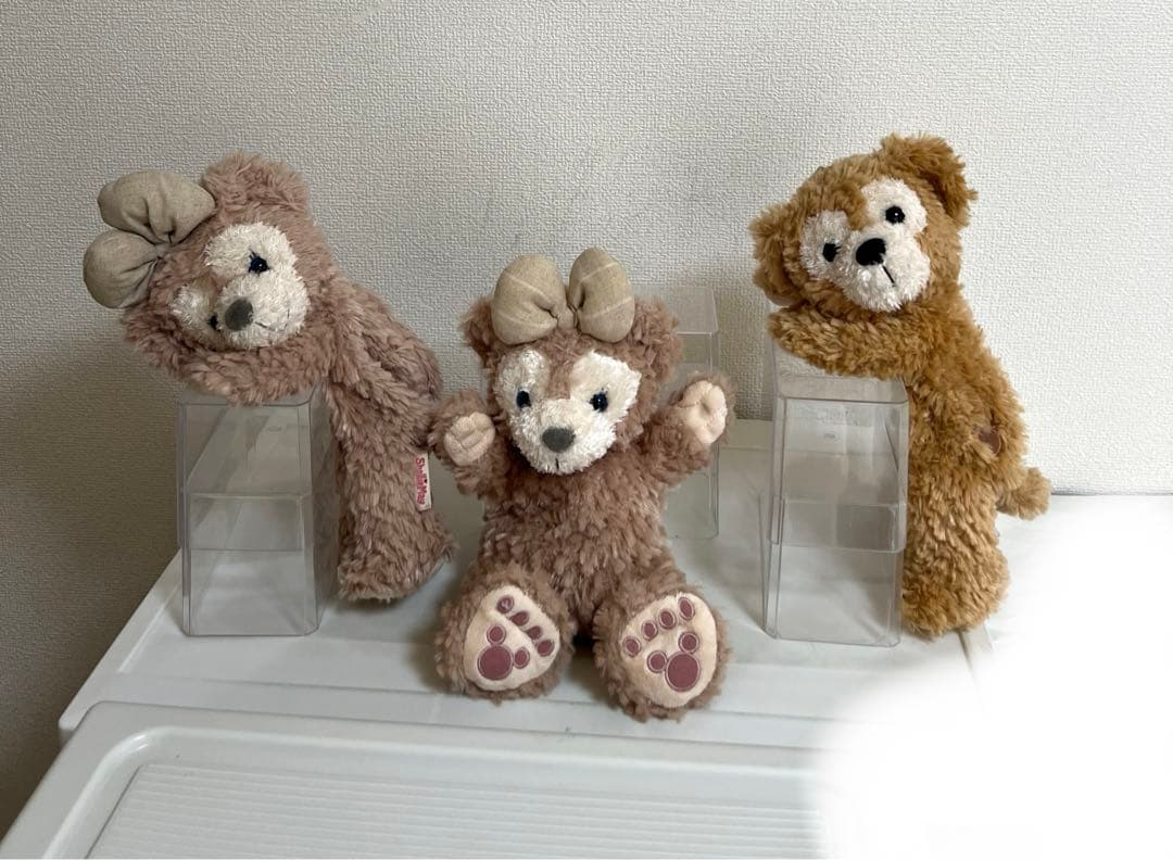 シェリーメイ、ダッフィーのぬいぐるみポーチ、パペット