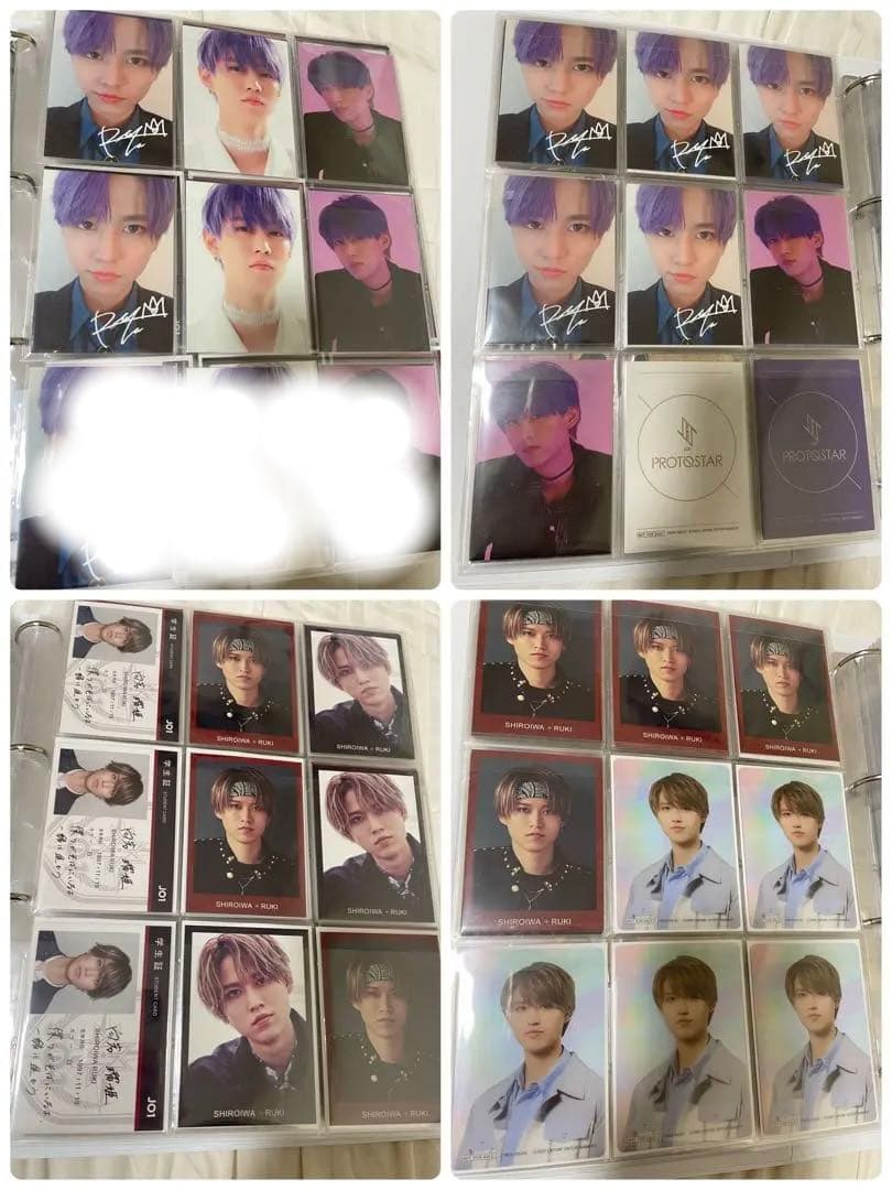 JO1 白岩瑠姫 トレカ (バラ売り可)