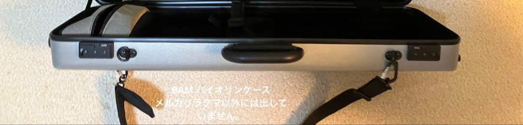 BAM バイオリン　ケース　楽譜ケース付