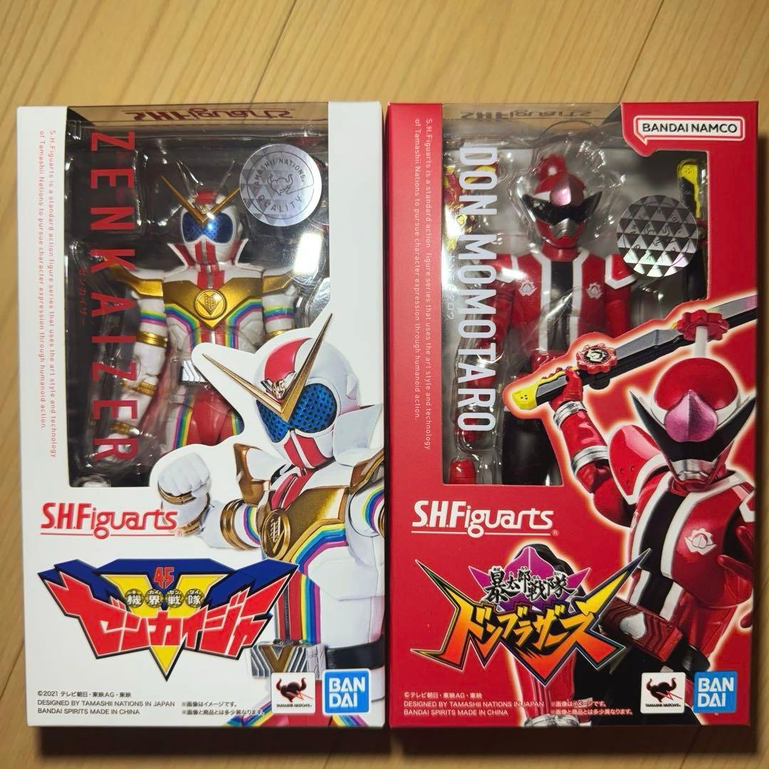 S.H.Figuarts ゼンカイザー＆ドンモモタロウ 2点セット