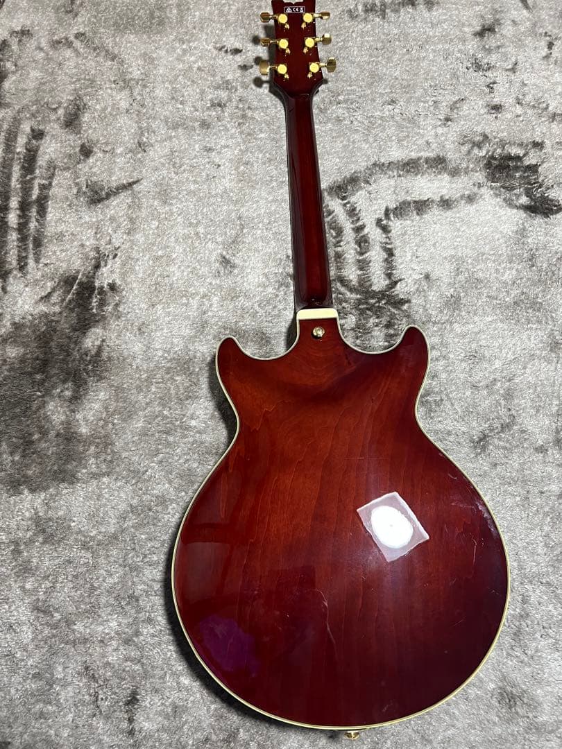 Ibanez AMH90QM / TBL セミアコ　島村限定カラー