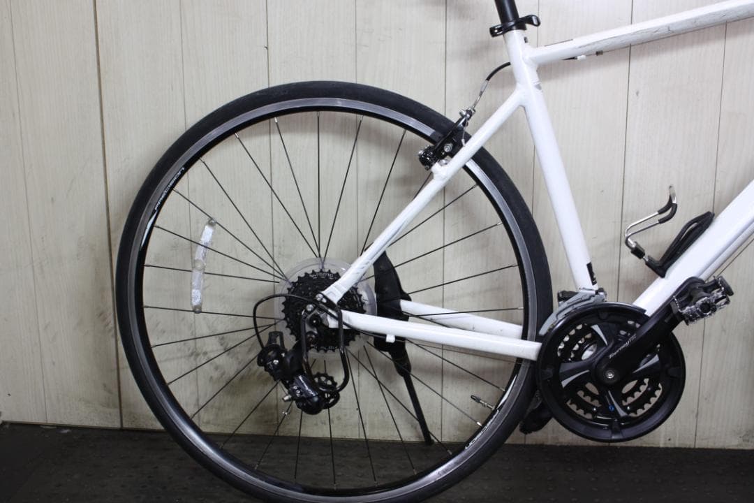 PRECISION SPORT アルミ 24速 510mm クロス WHITE