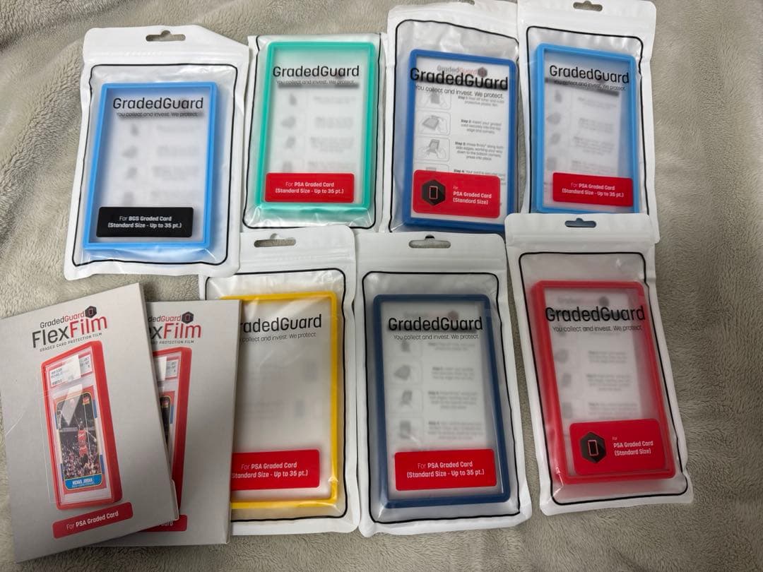 GradeGuard 7ケース&フィルム2つセット