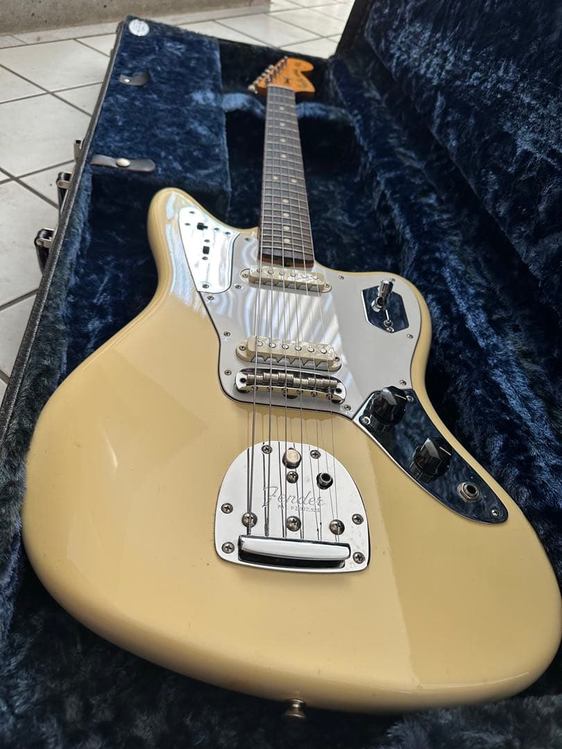 Fender【Johnny Marr】Jaguar Olympic White