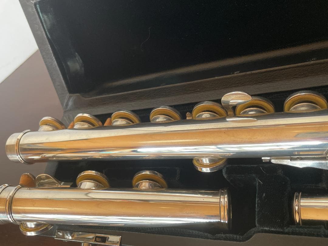 ～1/31 パール フルート 総銀製 マエスタ インライン Ｅメカ付き！