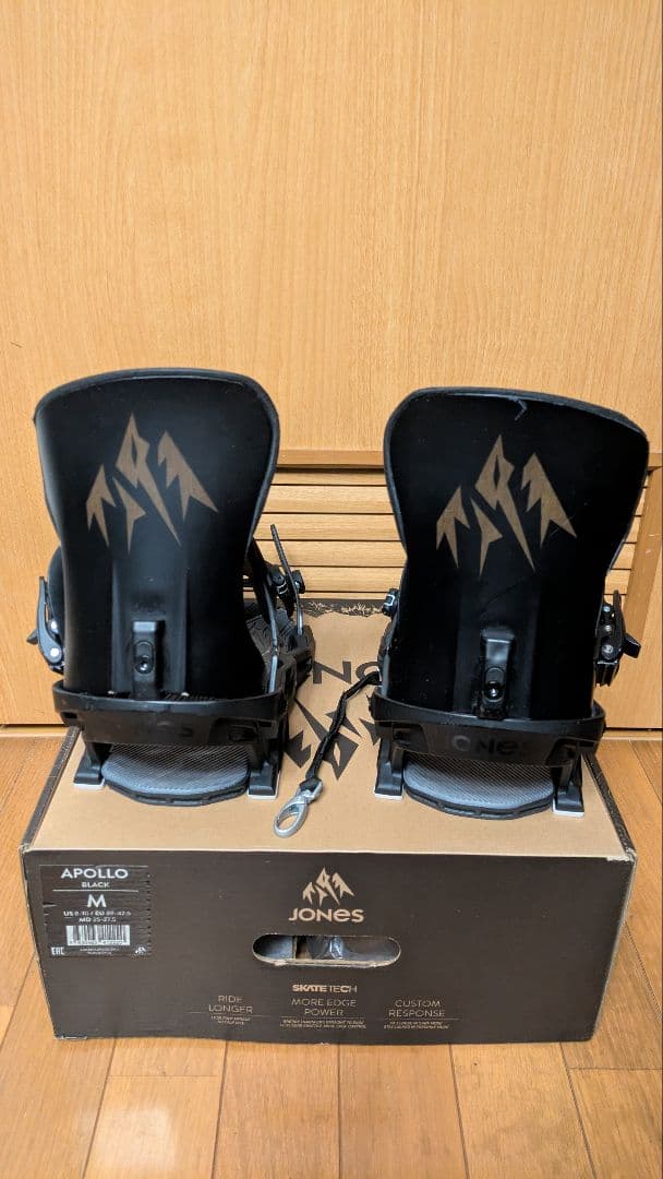 JONES Apollo スノーボード バインディング 21-22 Mサイズ