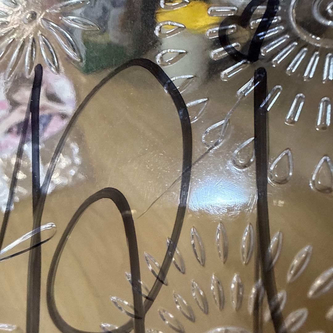 蛭田愛梨　サイン入りライトうちわ　虹コン　虹のコンキスタドール