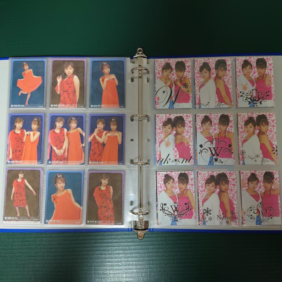 辻希美加護亜依ダブルユートレーディングカード108枚フルコンプ＋おまけカード