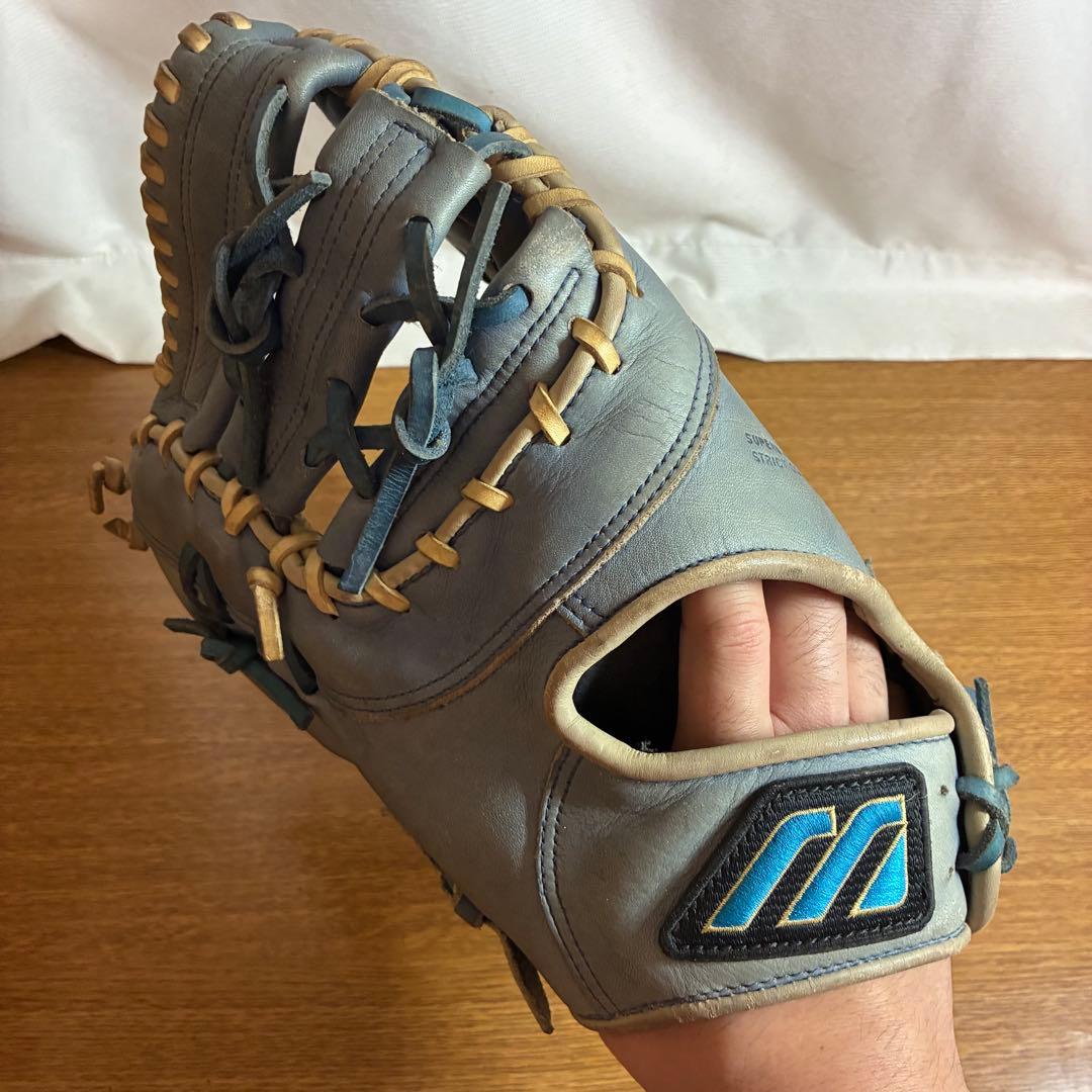 ミズノ ビューリーグ 一般軟式 ファーストミット 左投げ 日本製 良品 Mマーク
