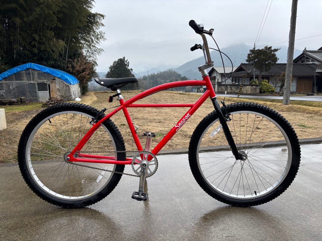 スナップオンSnap-on自転車 オシャレ！99台限定車！早い者勝ち！手渡しのみ