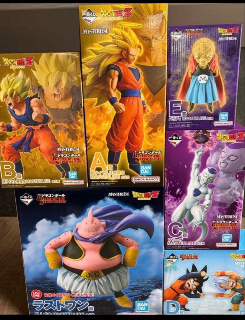 ドラゴンボール　一番くじ　フィギュアコンプリート6点セット