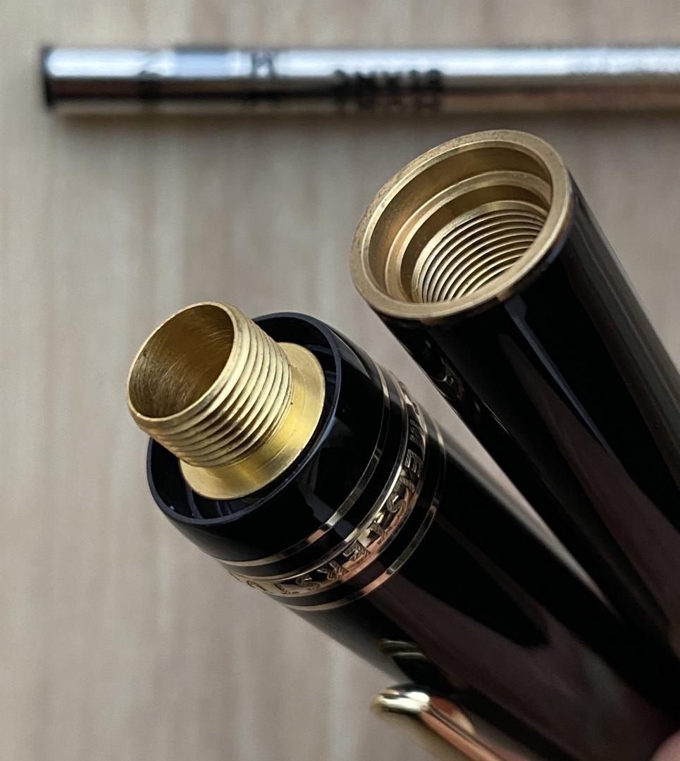 美品 モンブラン ル・グラン 161 ブラックｘゴールド ドイツ製 ボールペン