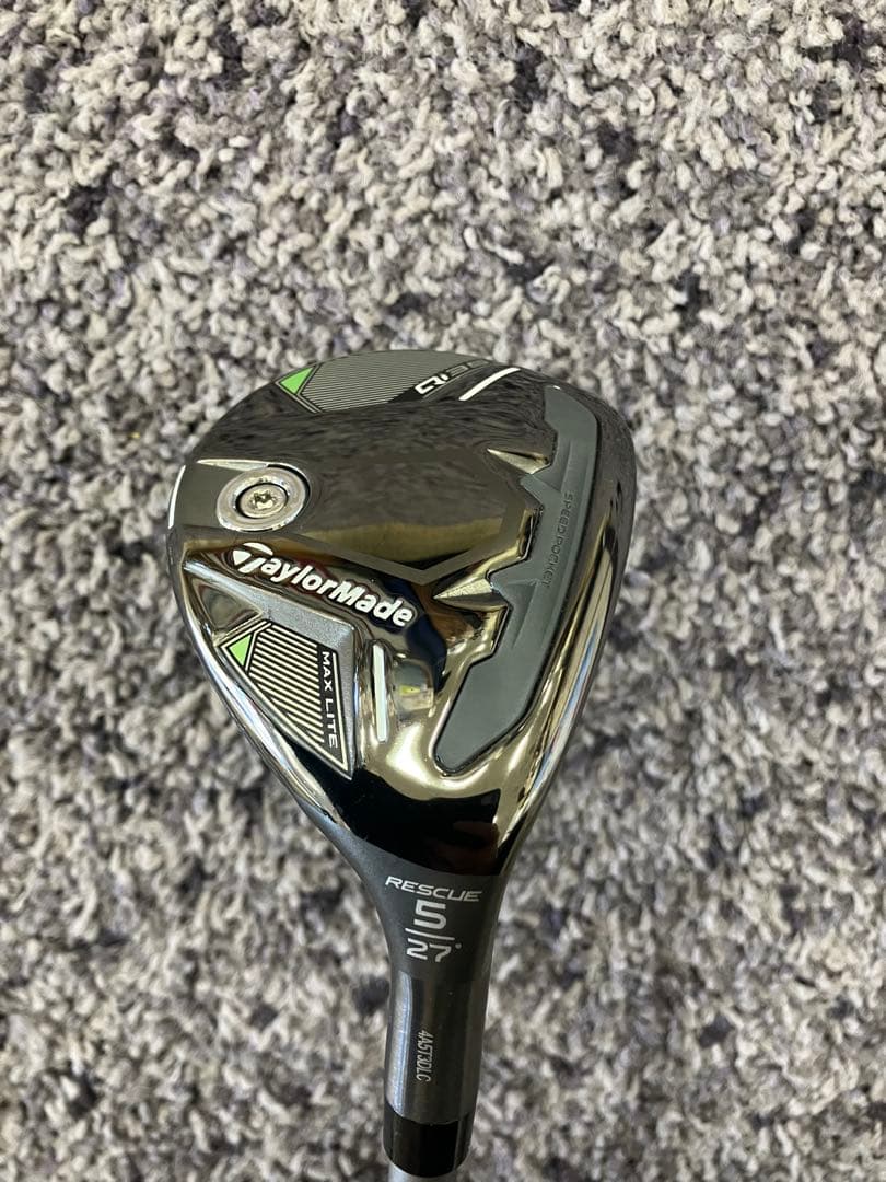 美品　テーラーメイドQI35 MAX LITE 5UT 27° R