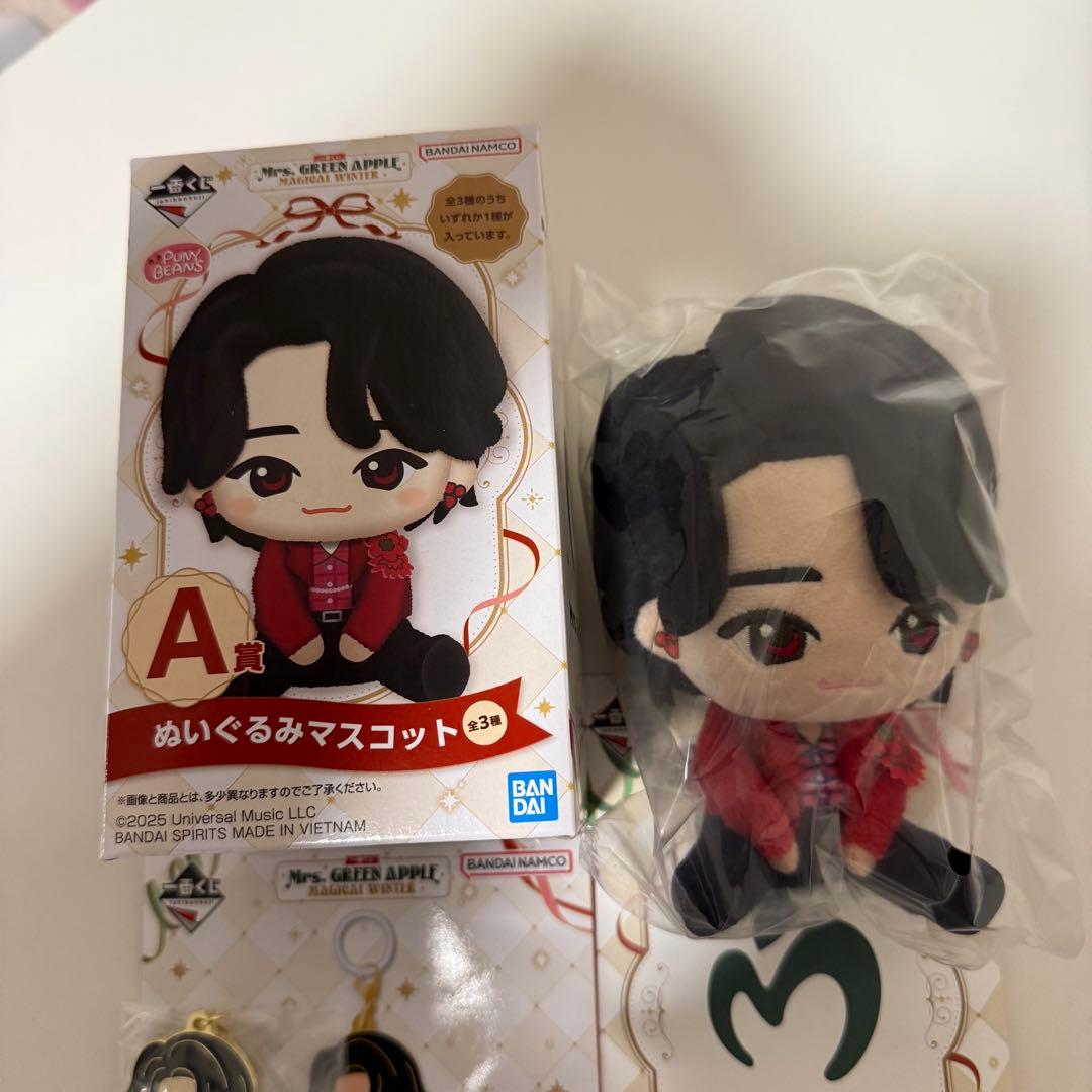 一番くじ Mrs. GREEN APPLE 大森元貴 A賞 F賞 H賞