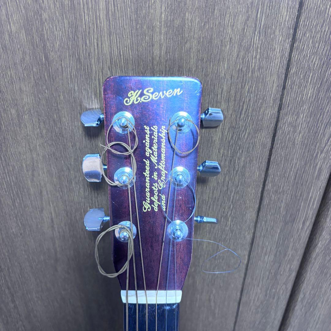 K.Seven アコースティックギター（1978年製／日本製／ハードケース付き）