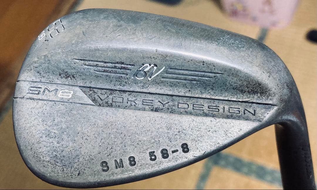 ノーメッキ　 Vokey Design SM8 58-08Mウェッジ