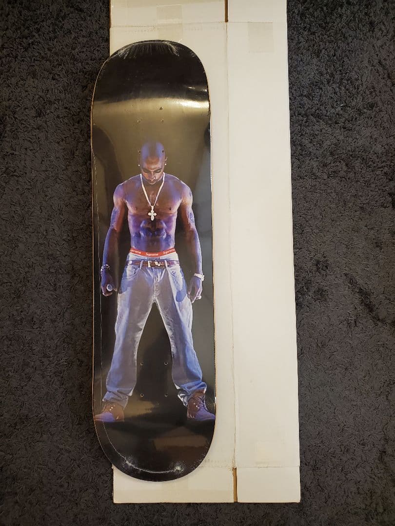 スケートボード Supreme Tupac Hologram Skateboard Deck