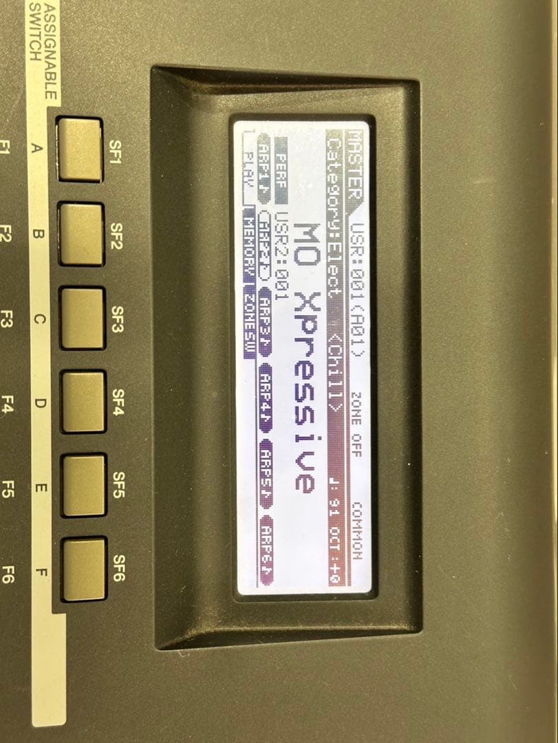 YAMAHA MOX6 シンセサイザー