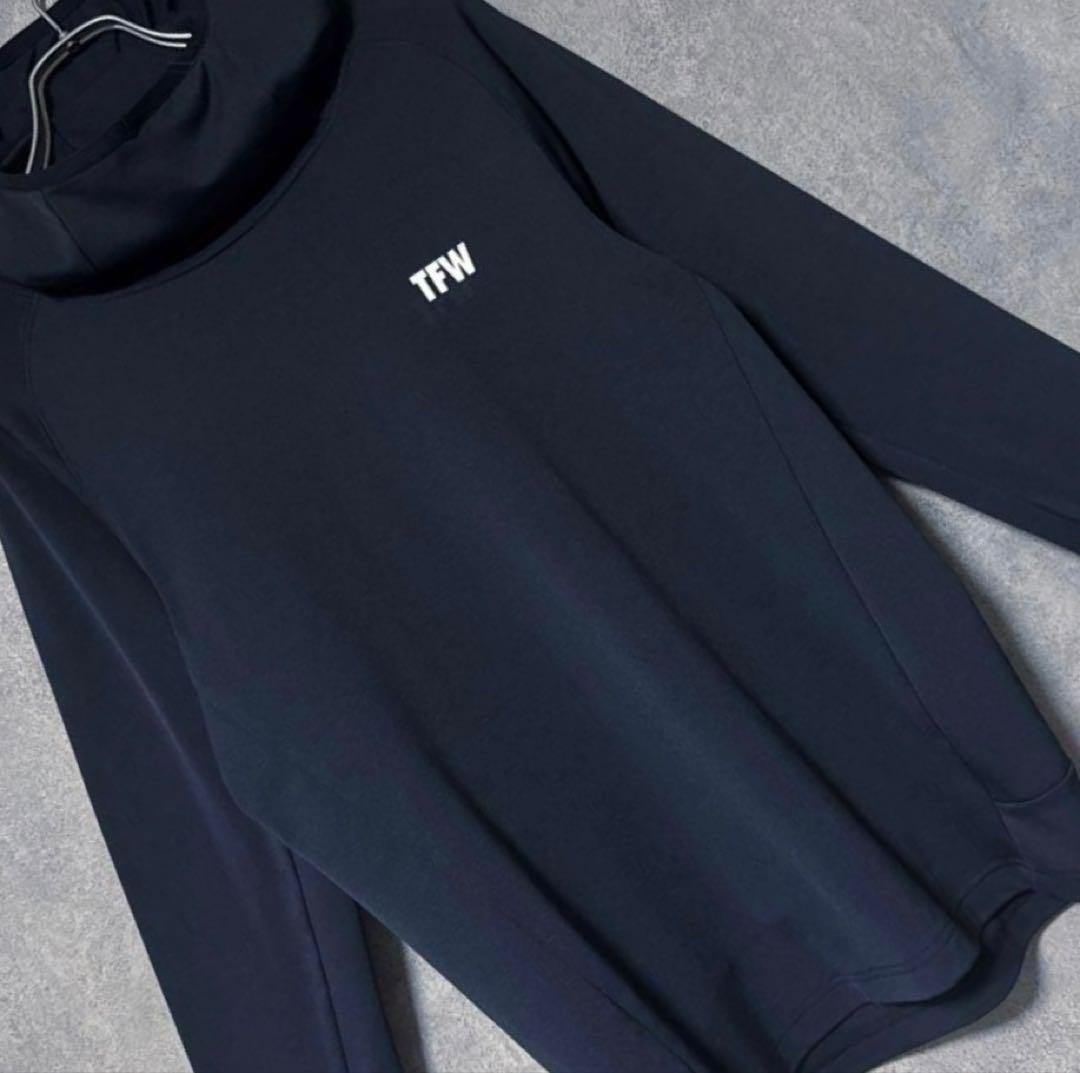 TFW49 ティーエフダブリュー49 ロングスリーブ ブラッシュド フーディ