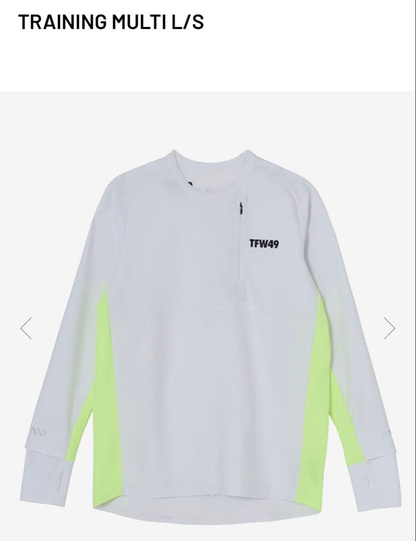 新品正規品【TFW49/XL】ゴルフランニング長袖カットソー