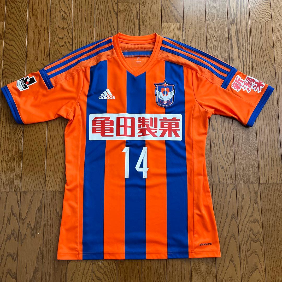 かえる王子アルビレックス新潟ユニフォーム　田中達也　Lサイズ