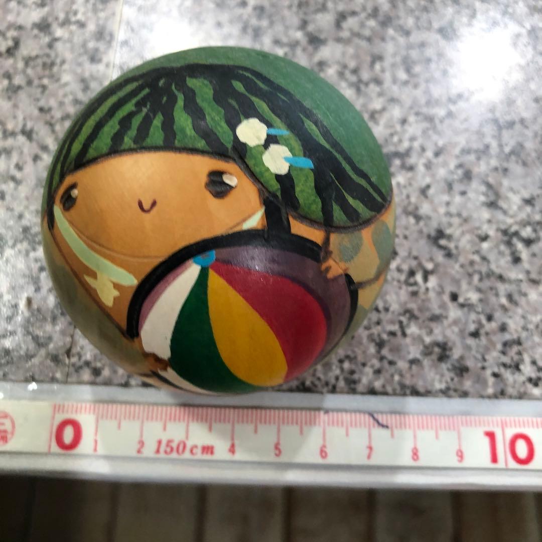 福島汪江　創作こけし