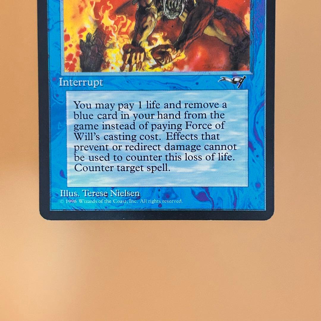 MTG 意思の力 Force of Will 英語 4枚 ALL アライアンス