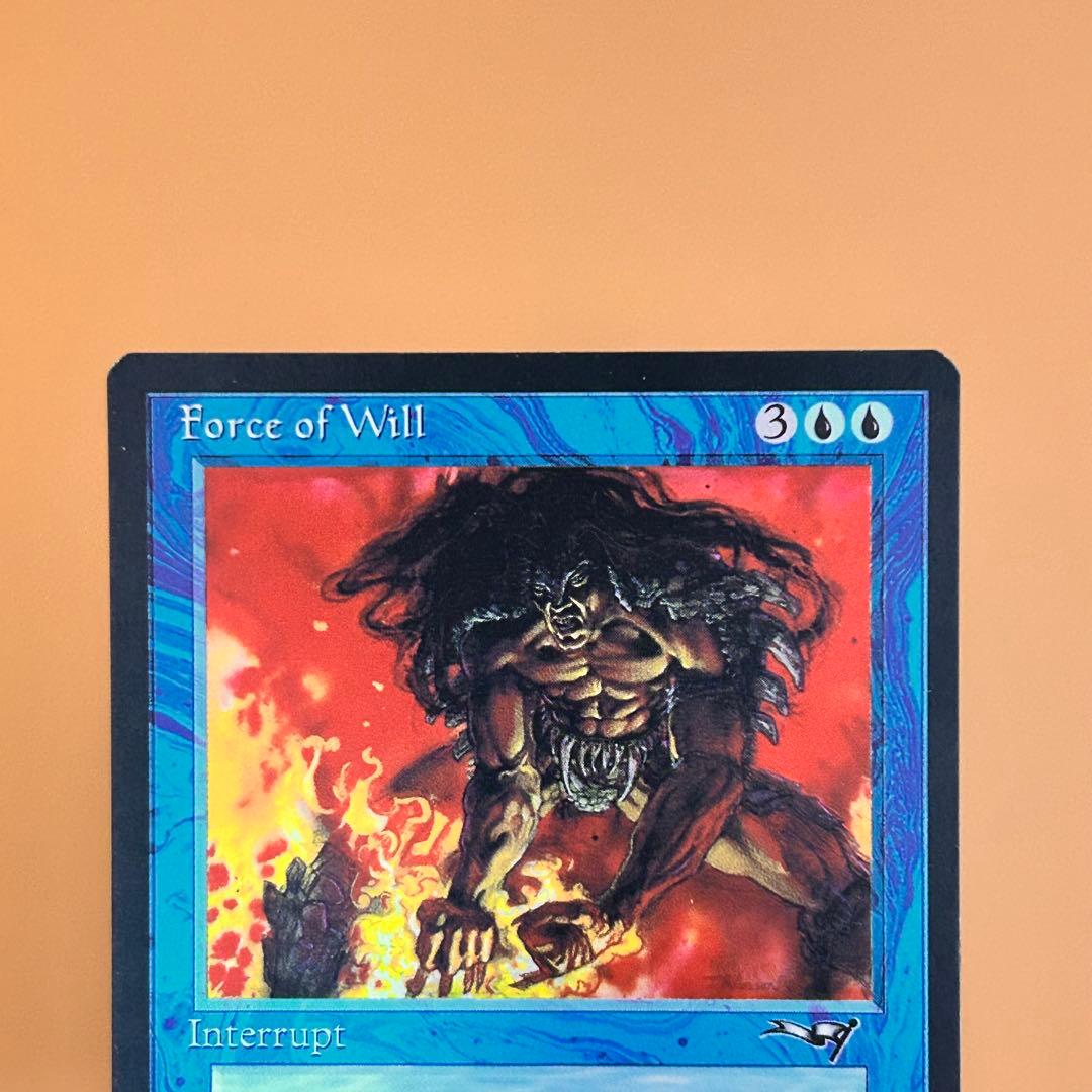 MTG 意思の力 Force of Will 英語 4枚 ALL アライアンス