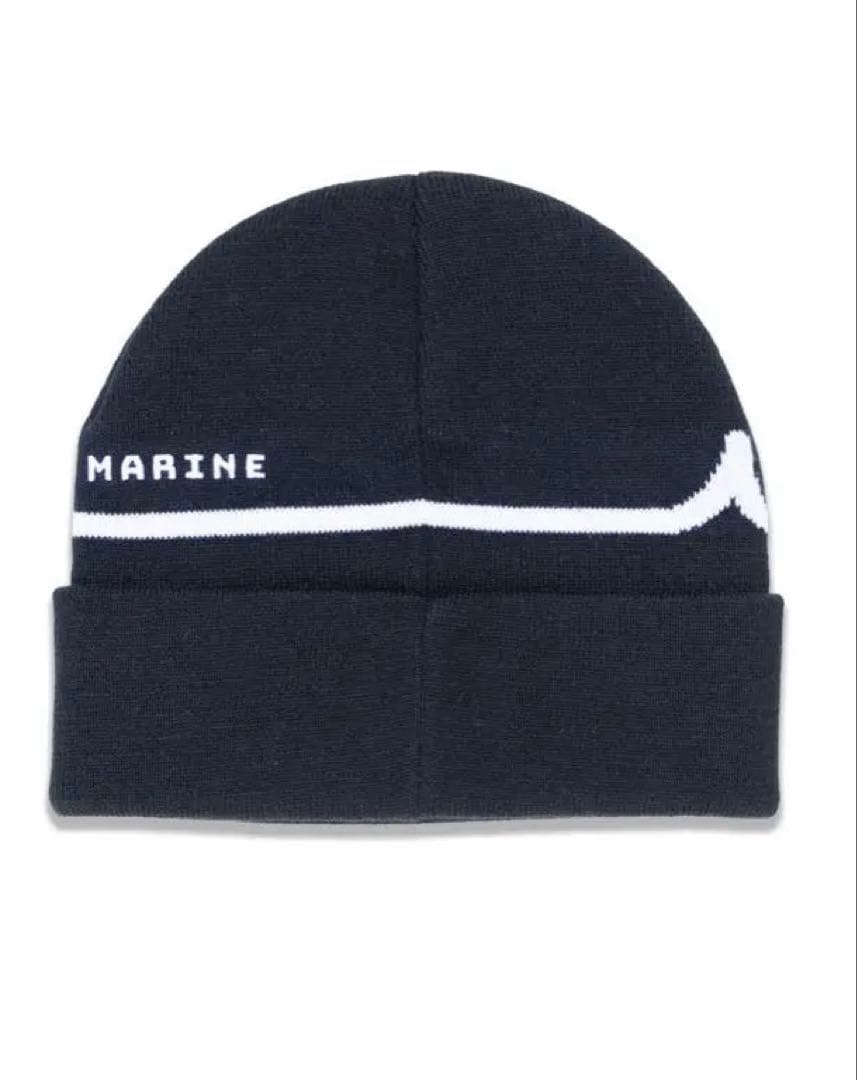 MUTA MARINE ニット帽 黒