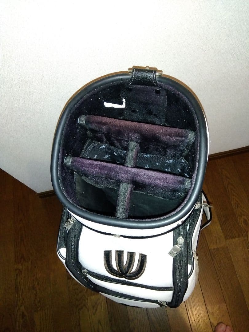 【美品】憧れ…ウエサコキャディーバッグ