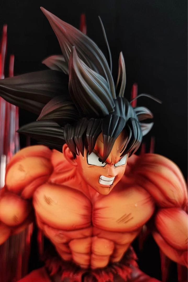 ドラゴンボール 1／4スケール 界王拳 孫悟空 フィギュア ガレージキット