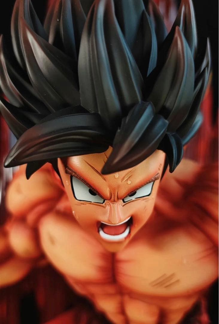 ドラゴンボール 1／4スケール 界王拳 孫悟空 フィギュア ガレージキット