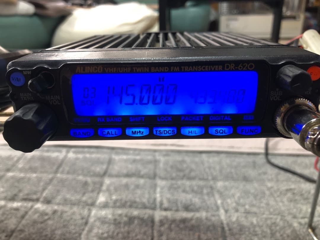 ALINCO DR-620D VHF/UHF FMトランシーバー