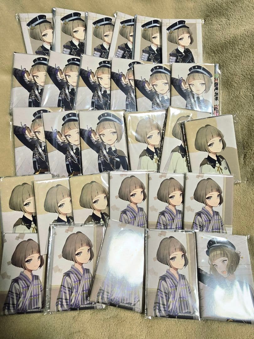 u*t様 刀剣乱舞 前田藤四郎 スクエア缶バッジ