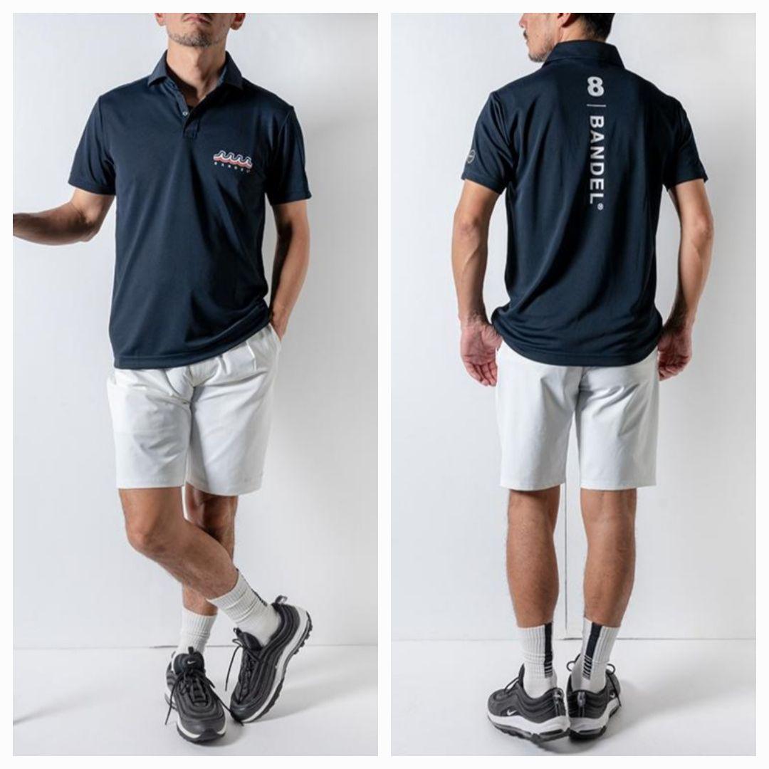 【BANDEL×muta】コラボ　ポロシャツ　ネイビー　新品未使用