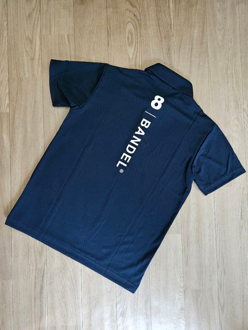 【BANDEL×muta】コラボ　ポロシャツ　ネイビー　新品未使用