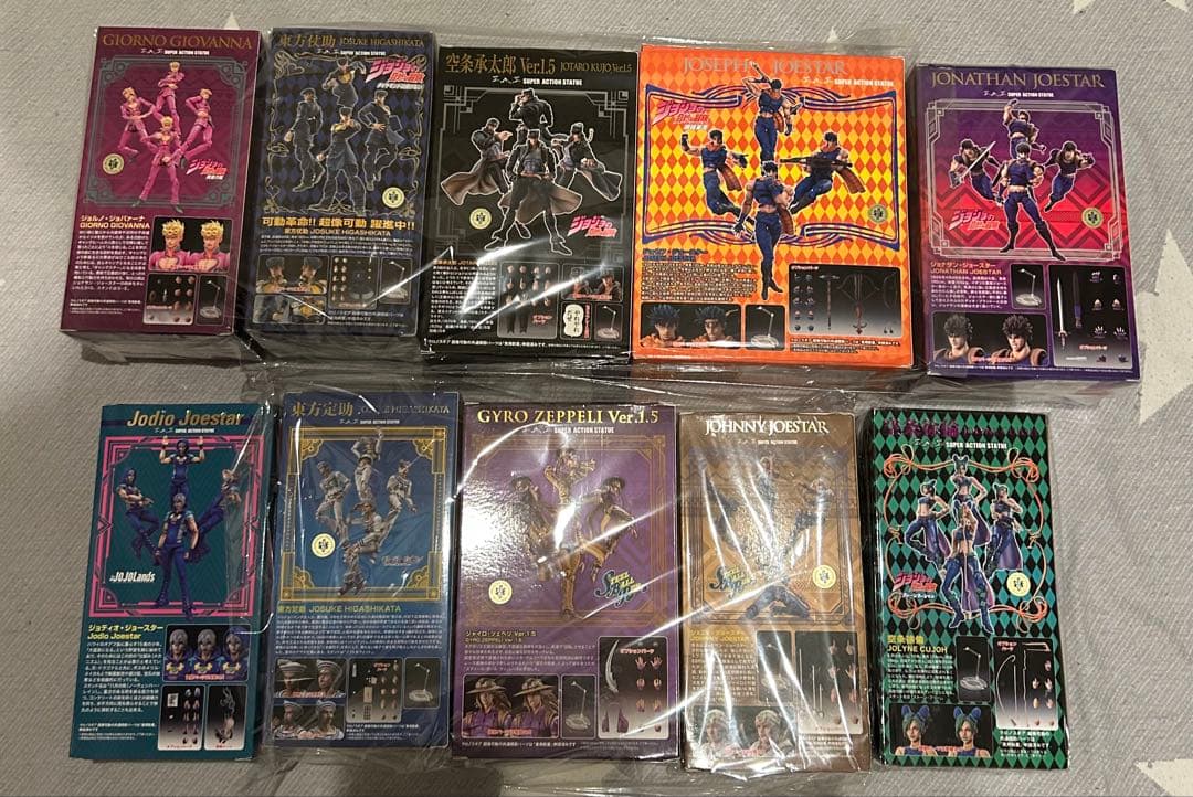 ジョジョの奇妙な冒険 超像可動 10体セット